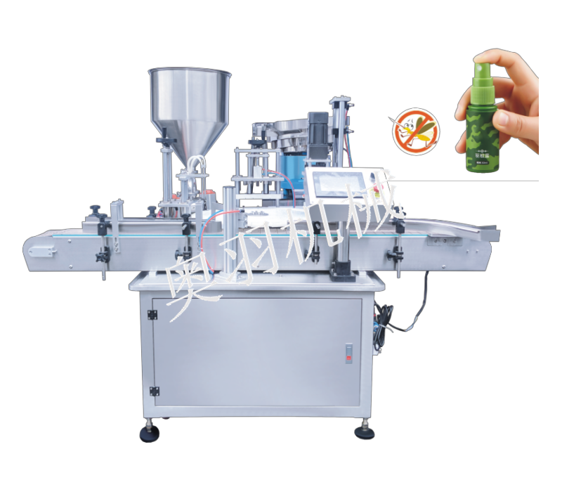 AY-160L花露水瓶灌裝旋蓋一體機(jī)_http://m.readbangkokpost.com_產(chǎn)品中心_第1張
